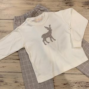 Hannah Kate Warm Outfit with Reindeer
